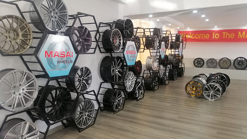 alloy wheel Exhibition hall